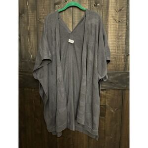 Lululemon Find Your Light Wrap O/S HVGM Heathered Grey Silk Mesh EUC MSRP: $128